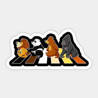 Zoo Animals Lgbtq Sticker